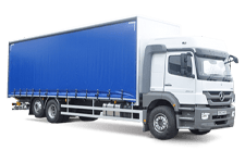 Car Hire Enniskillen - 26 Tonne Curtain Side Truck - Truck hire Enniskillen