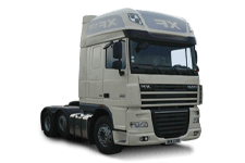 Car Hire Enniskillen - 44 Tonne Sleeper Truck - Truck hire Enniskillen