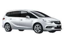 Car Hire Enniskillen - Vauxhall Zafira 7-Seater - Minibus hire Enniskillen